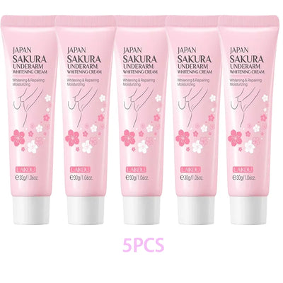 Laikou Sakura Underarm Cream for Skin Brightening - Smarsty