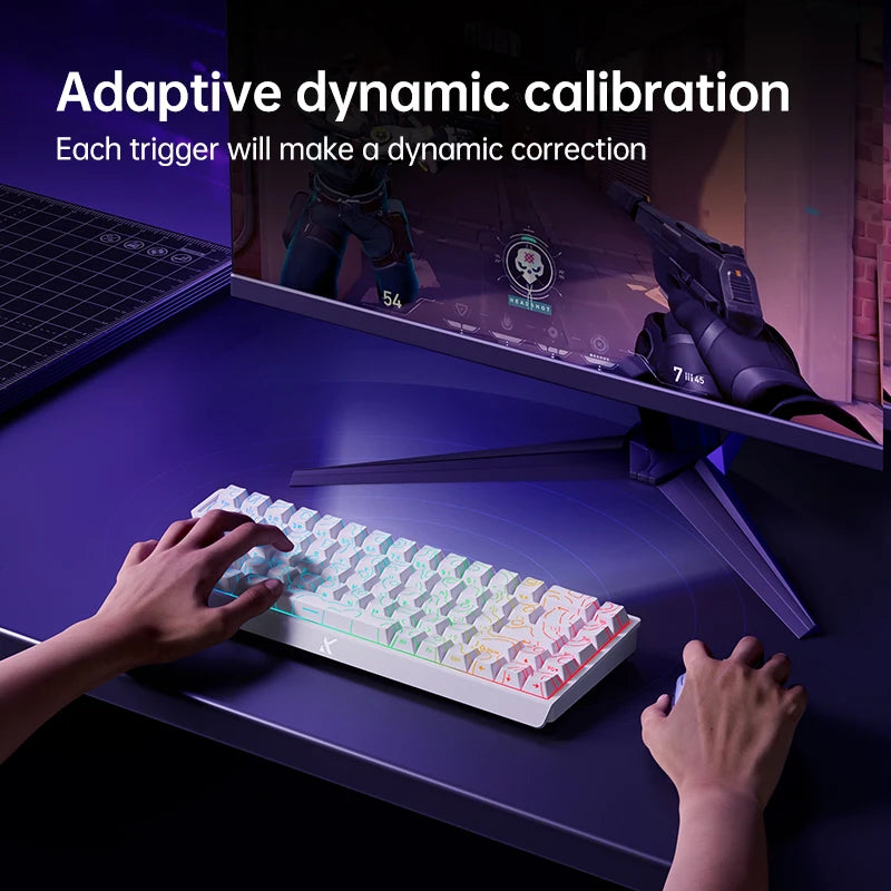 Mechanical Gaming Keyboard Rapid Trigger 8000Hz Response