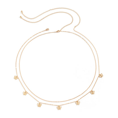 Classic Retro Butterfly Belly Chain for Women - Smarsty