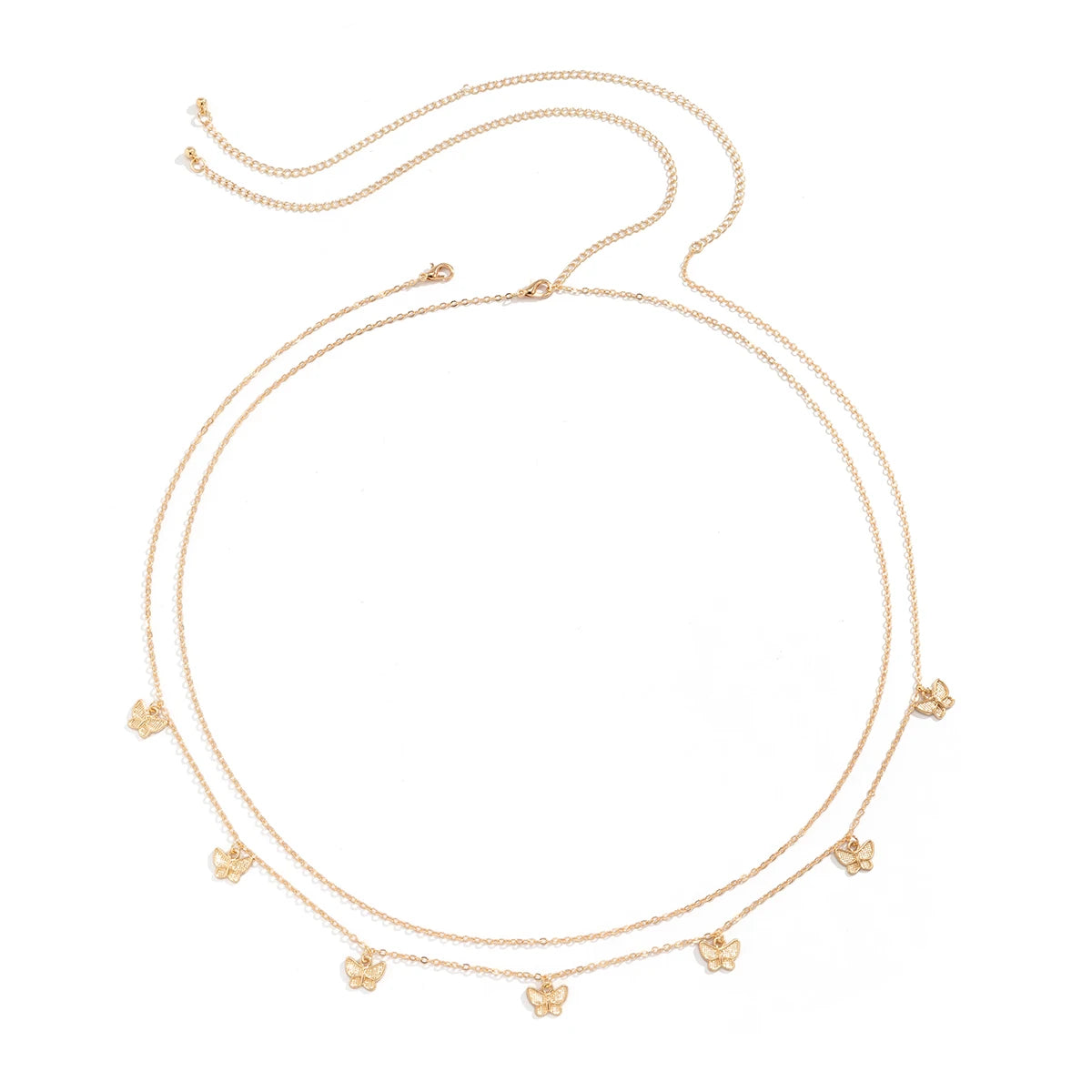 Classic Retro Butterfly Waist Belly Chain for Women - Smarsty