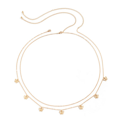 Classic Retro Butterfly Waist Belly Chain for Women - Smarsty