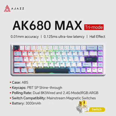 Magnetic Switch 60 Percent Mechanical Keyboard For Gaming - Smarsty