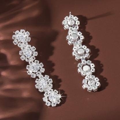 Versatile Pearl Petal Ball Earrings For Women Fashion Set - Smarsty