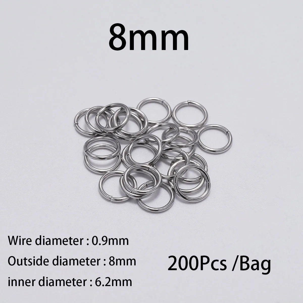 Stainless Steel Jump Rings Set For DIY Jewelry Making - Smarsty