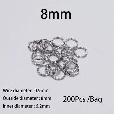 Stainless Steel Jump Rings Set For DIY Jewelry Making - Smarsty