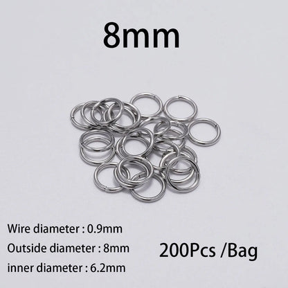 Stainless Steel Jump Rings Set For DIY Jewelry Making - Smarsty