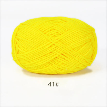 Soft Milk Cotton Yarn for Hand Knitting Projects - Smarsty