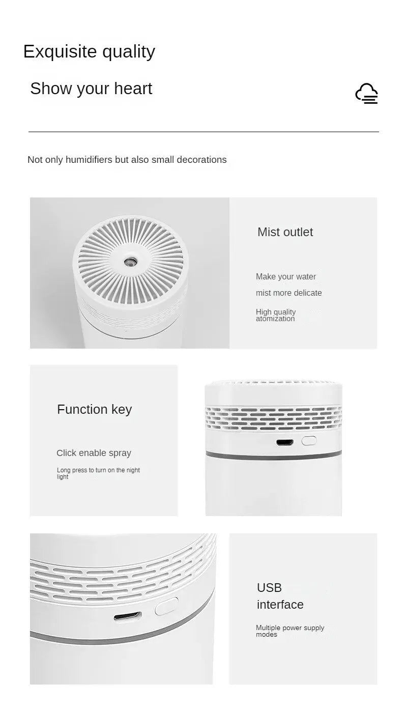 Mini Seven-Color Aroma Humidifier for Car Air Purification - Smarsty