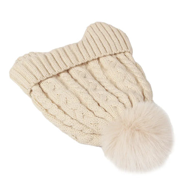Kids Winter Hat Scarf Gloves Set Fleece Lined Warm - Smarsty