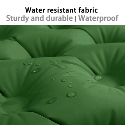 Outdoor Camping Double Inflatable Mattress Extra Wide Sleeping Pad Ultralight Folding Bed Sleeping Mat Car Travel Mat by Smarsty