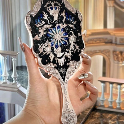 Flower Knows Angel Series Handheld Mirror Stylish and Portable - Smarsty