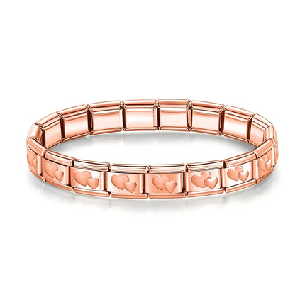 Hapiship Stainless Steel Charm Bracelet Women - Smarsty