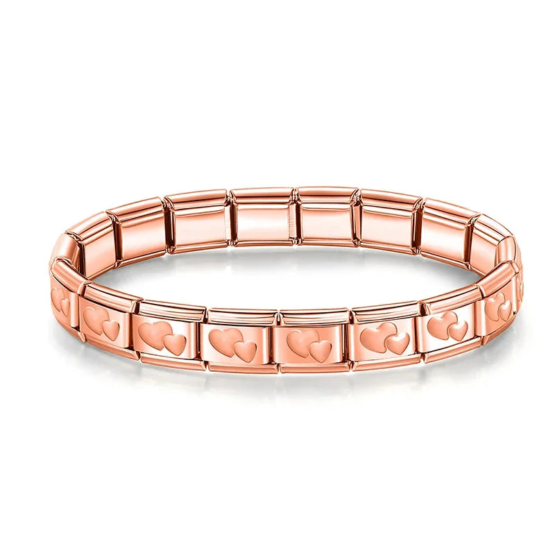 Hapiship Stainless Steel Charm Bracelet Women - Smarsty