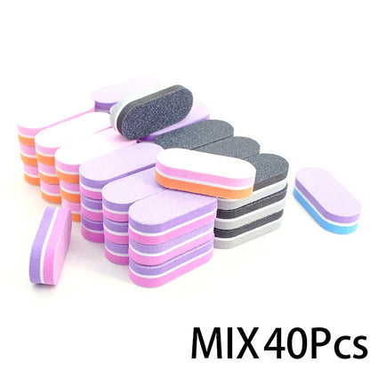 Mini Nail Sponge File Buffer Block Set for Smooth Finishing - Smarsty