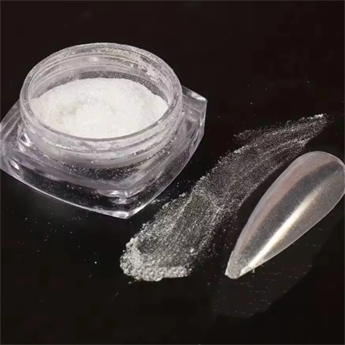 Moonlight Pearl Mirror Nail Powder for Stunning Metallic Effect - Smarsty