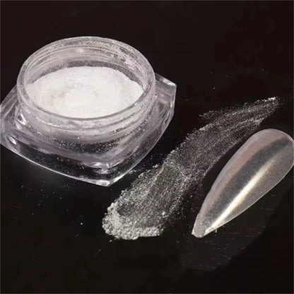 Moonlight Pearl Mirror Nail Powder for Stunning Metallic Effect - Smarsty