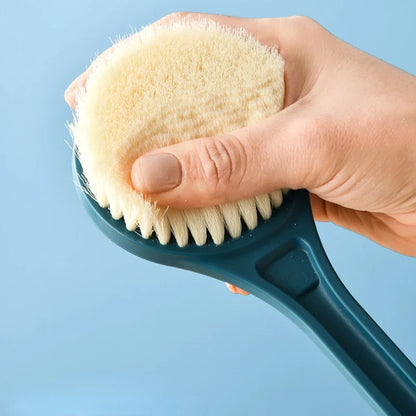 Soft Hair Bath Brush with Long Handle for Easy Scrubbing - Smarsty