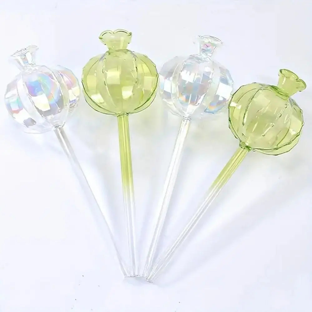Automatic Cactus Self Watering Planter Cactus Glass Automatic Plant Watering Bulbs Cute Plant Water Feeder Glass Bulbs Indoor
