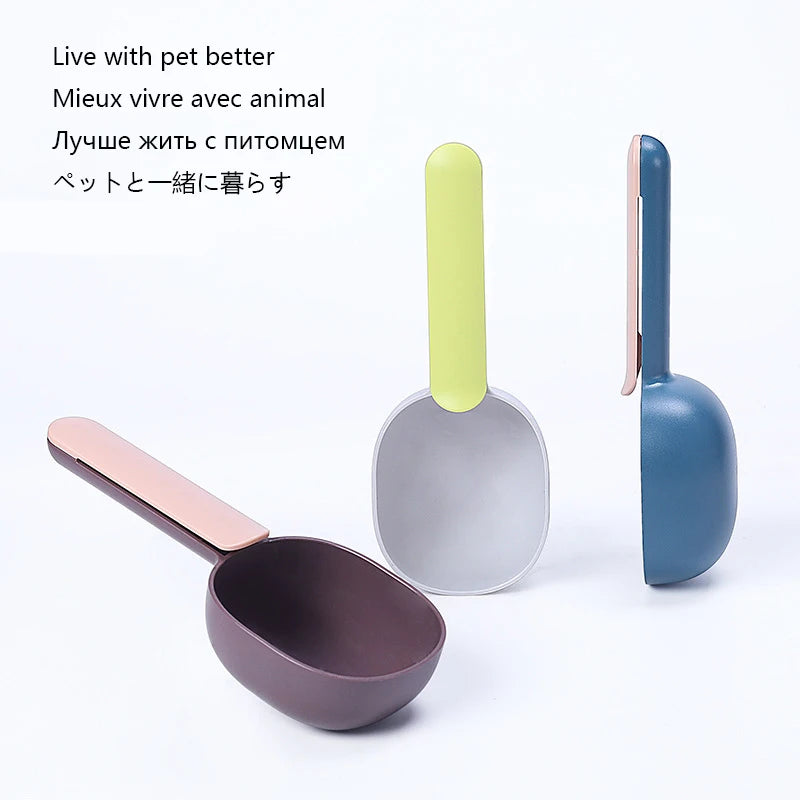 Multifunctional Dog Food Scoop with Sealing Clip - Smarsty