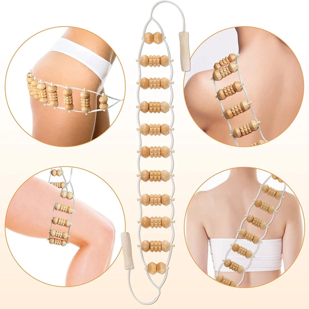 Wooden Therapy Massage Tool for Pain Relief - Smarsty