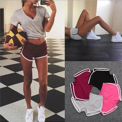 Sports Shorts Women Casual Fitness Shorts Cycling Running Wearing Causal Thin Anti-Walking Gym Yoga Hot Pants Bottoms Mujer - Smarsty