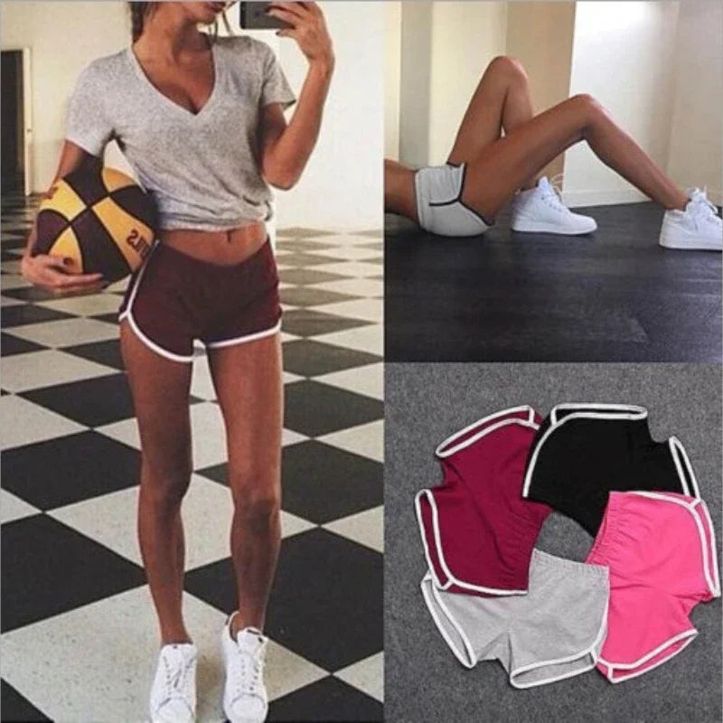 Sports Shorts Women Casual Fitness Shorts Cycling Running Wearing Causal Thin Anti-Walking Gym Yoga Hot Pants Bottoms Mujer - Smarsty