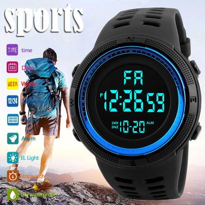 Luminous Digital Military Sports Watch for Men - Smarsty