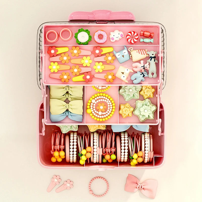 Cute Multi-Layer Hairpin Organizer for Kids Accessories - Smarsty