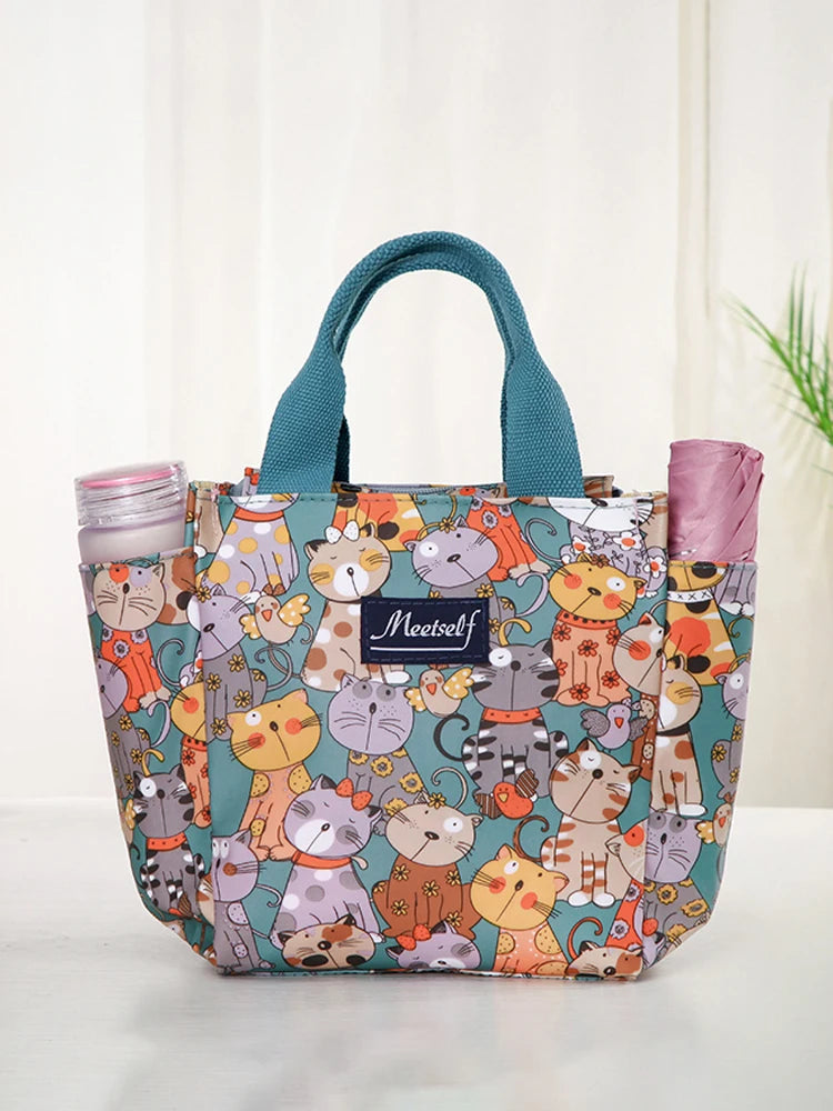 Insulated Thermal Lunch Bag Bento Tote For Office Workers - Smarsty