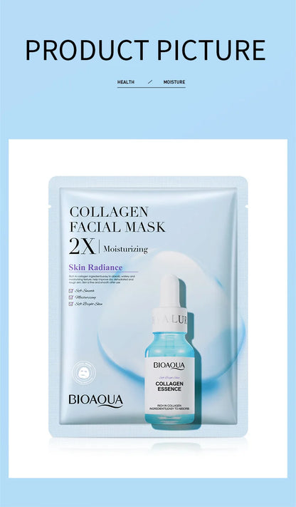 20pcs Centella Collagen Face Masks for Deep Hydration - Smarsty