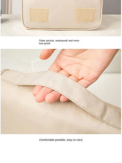 High Quality Travel Makeup Bag Waterproof Toiletries Organizer  Women Neceser Bathroom Hook Wash Pouch Hook Makeup Storage Bag - Smarsty