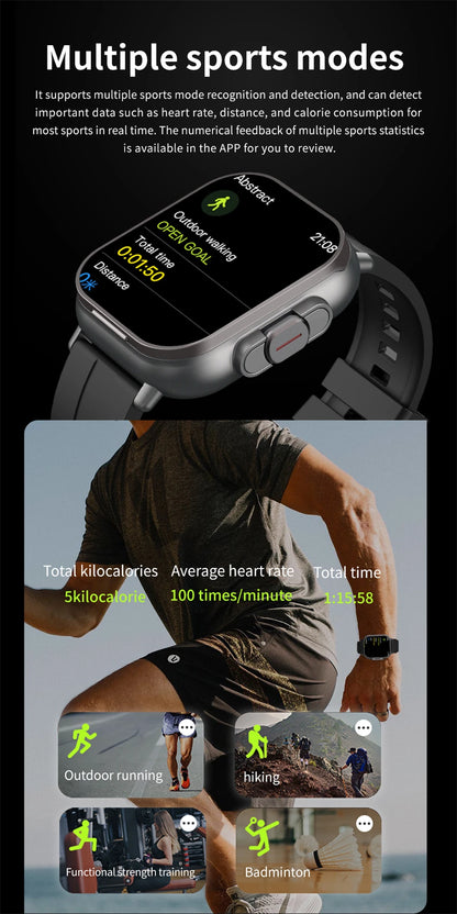 2024 Smart Watch With Earphones And GPS Tracking - Smarsty