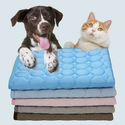 Cooling Summer Dog Mat Breathable Pet Bed Washable - Smarsty