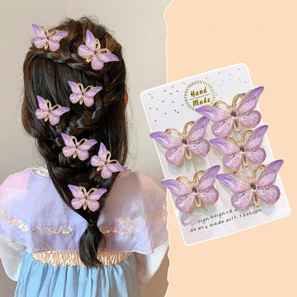Cute Color Gradient Baby Hairpins Set for Girls - Smarsty