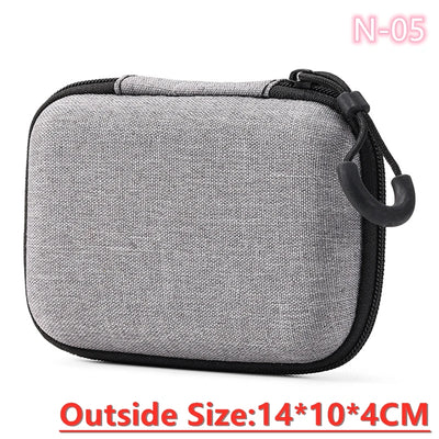 Portable Data Cable Organizer Bag for Travel - Smarsty