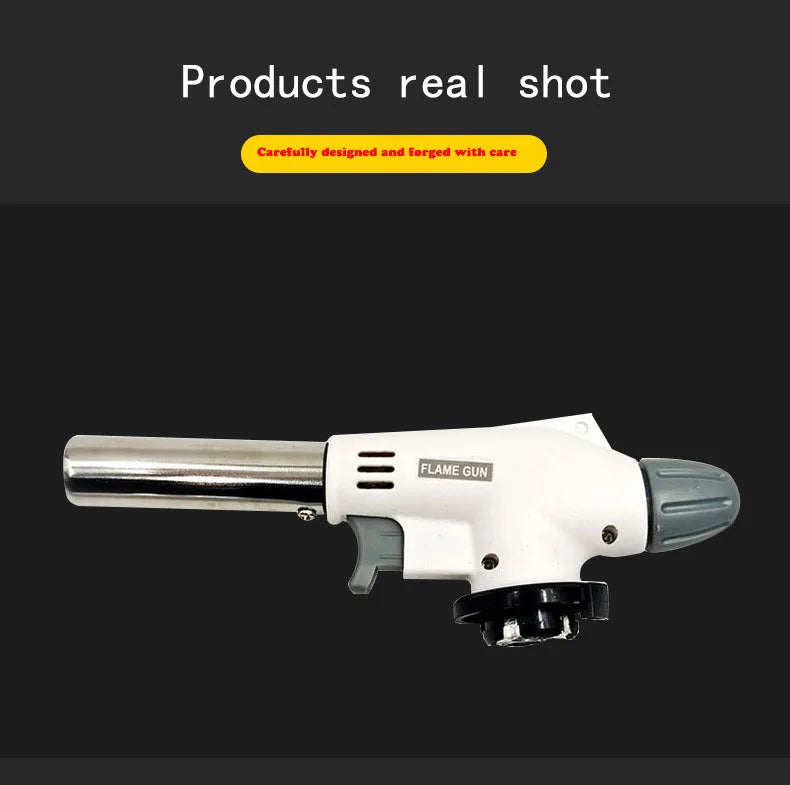 Multifunctional Portable Flame Gun Torch Burner For Camping BBQ Desserts Soldering Cooking Heating Tool Household Igniter