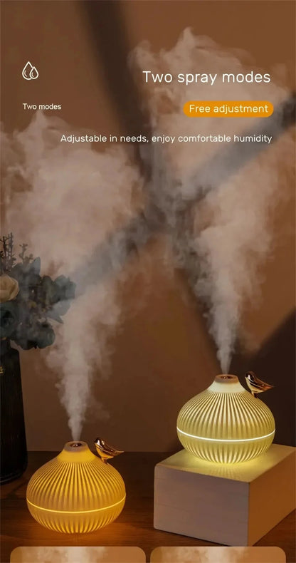 Onion Shape Humidifier with Night Light for Quiet Sleep - Smarsty