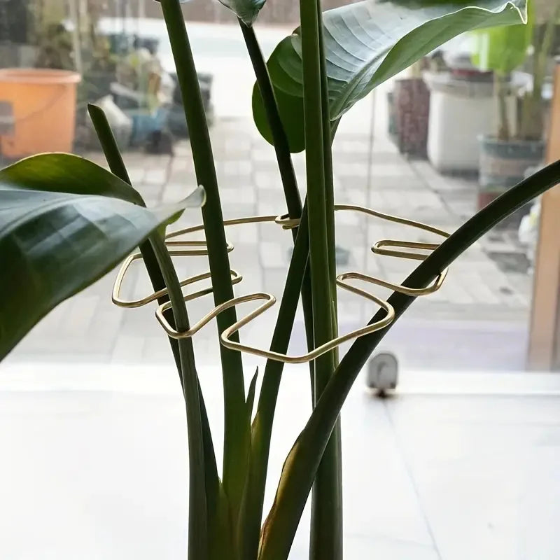 1Pc Large hanging plant stand, iron hooks, suitable for flowerpot decoration, indoor and outdoor use - Smarsty