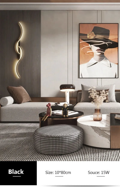 Modern LED Wall Lamp for Minimalist Bedroom Lighting - Smarsty