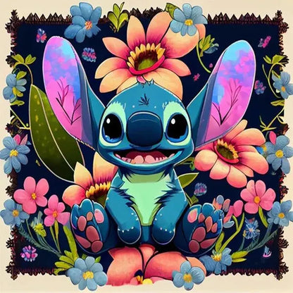 Disney 5D DIY Diamond Painting Cartoon Stitch Home Decor - Smarsty