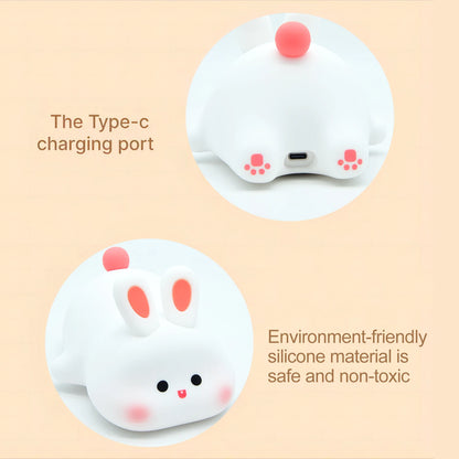 Cute Rabbit LED Night Light for Kids Bedroom - Smarsty