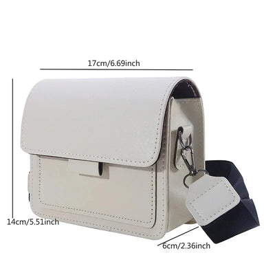 PU Leather Crossbody Bag For Women Travel Friendly Flap - Smarsty