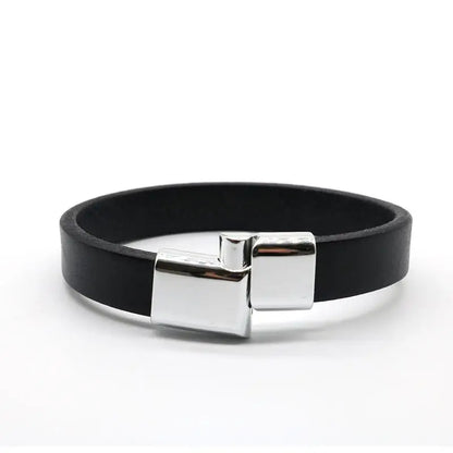 Vintage Genuine Leather Wrap Bracelet Durable Punk Wristband - Smarsty