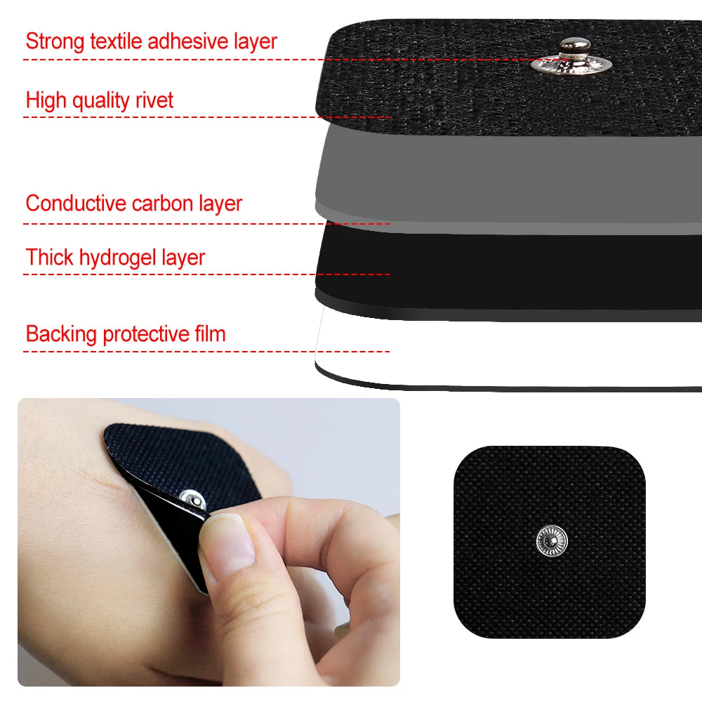 Electrode Pads for Tens Muscle Stimulator Therapy - Smarsty