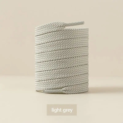 1Pair Fabric Flat Shoe laces Classic Shoelaces for Sneakers White Black Shoelace Quality Laces Shoes 100/120/140/160CM Strings - Smarsty