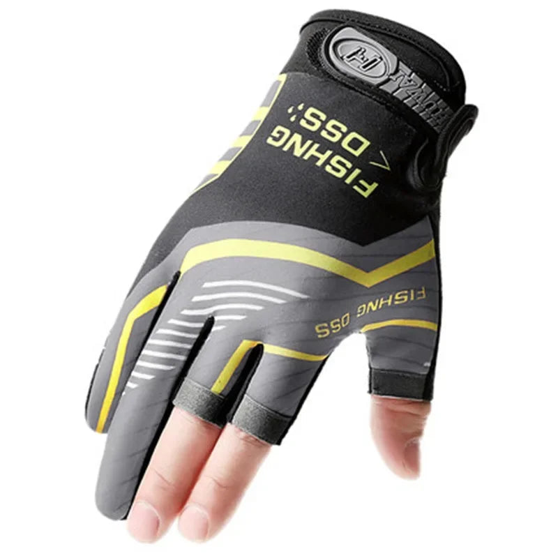 Men's Summer Fishing Gloves Breathable Anti Slip Protection - Smarsty