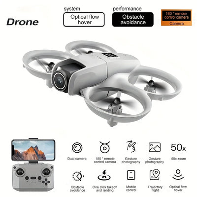 GPS drone, professional version with obstacle avoidance function, dual high-definition cameras, brushless motor, 5G WiFi, radio
