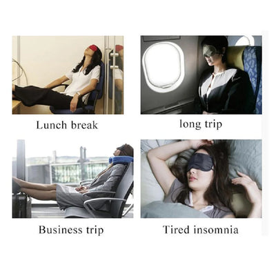 Imitated Silk Eye Mask for Comfortable Sleep - Smarsty
