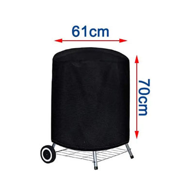 Waterproof Heavy Duty BBQ Grill Cover for Outdoor Protection - Smarsty