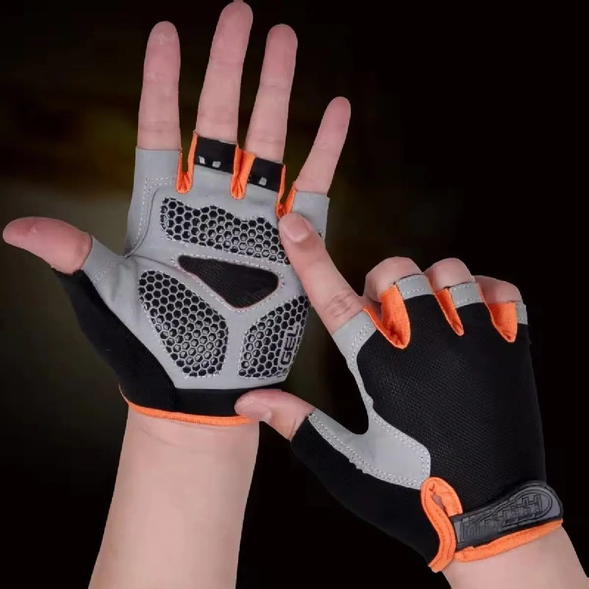 Breathable Anti Slip Cycling Gloves Half Finger - Smarsty